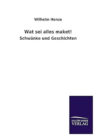 wat sei alles maket schwanke und geschichten PDF