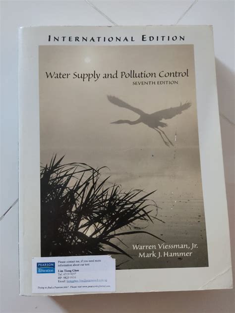 water supply and pollution control 7th edition PDF