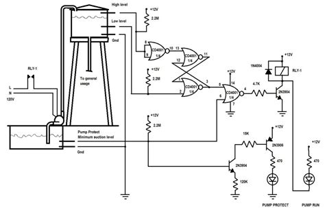 water tank level control circuit PDF