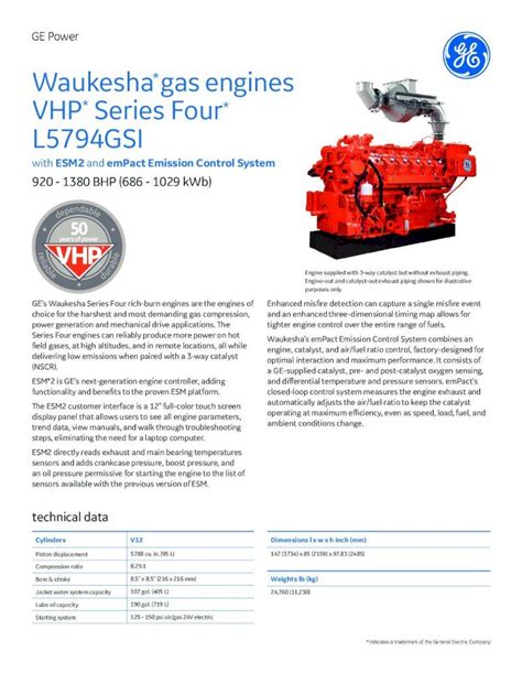 waukesha gas engine vhp series four l5794gsi Kindle Editon