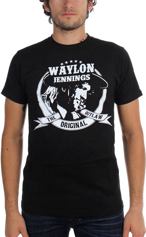 waylon jennings outlaw shirt