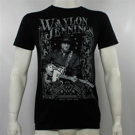 waylon jennings t shirt