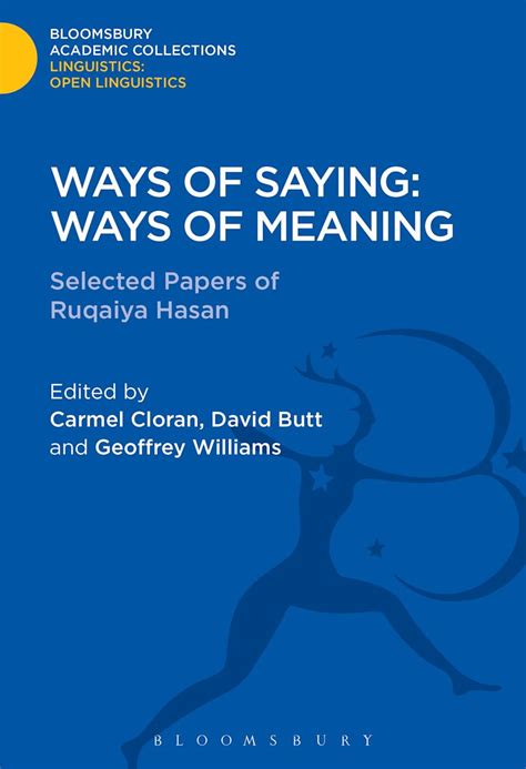 ways saying linguistics bloomsbury collections Doc