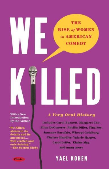 we killed the rise of women in american comedy Epub