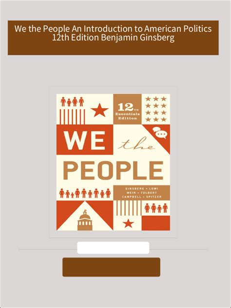 we the people 8th edition an introduction to american politics Epub