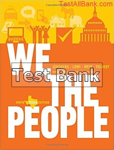 we the people by ginsberg 9th edition PDF