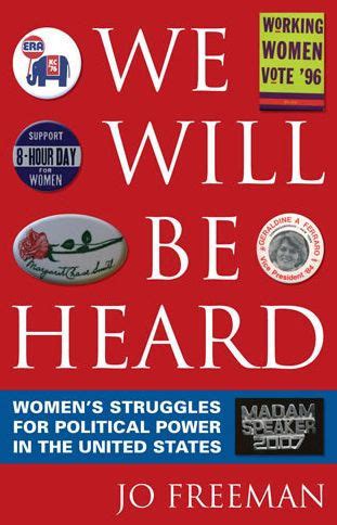 we will be heard womens struggles for political power in the united states Kindle Editon