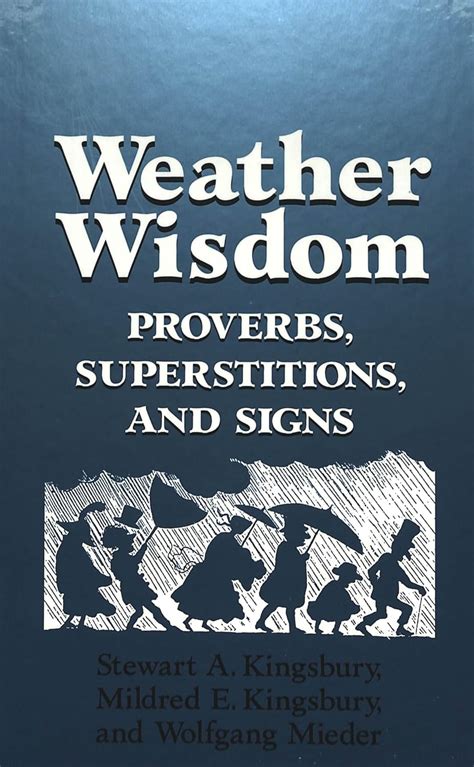 weather wisdom proverbs superstitions and signs PDF