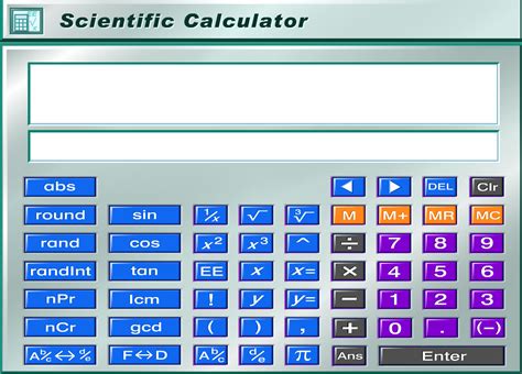 web 2 o scientific calculator