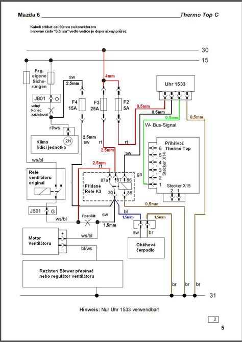 webasto thermo top c wiring diagram PDF