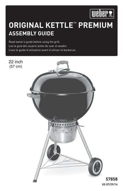 weber charcoal grill instruction manual Epub