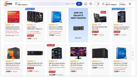 websites like newegg
