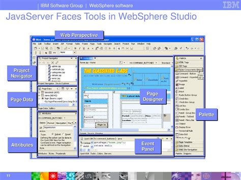 websphere studio 512 javaserver faces Reader