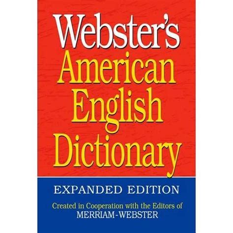 websters american english dictionary expanded edition PDF