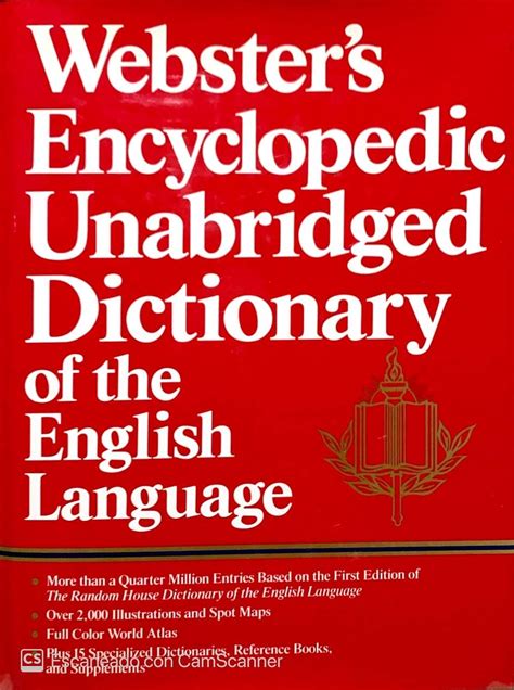 websters encyclopedic unabridged dictionary of the english language Epub