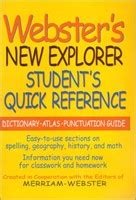websters new explorer students quick reference Reader