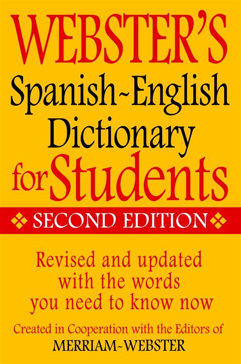 websters spanish english dictionary for students second edition PDF
