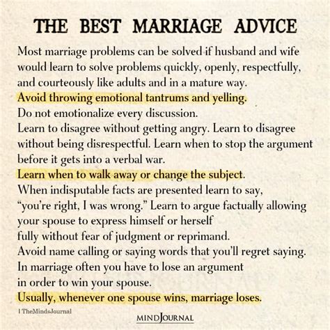 wedding advice