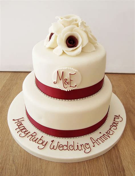 wedding anniversary cake