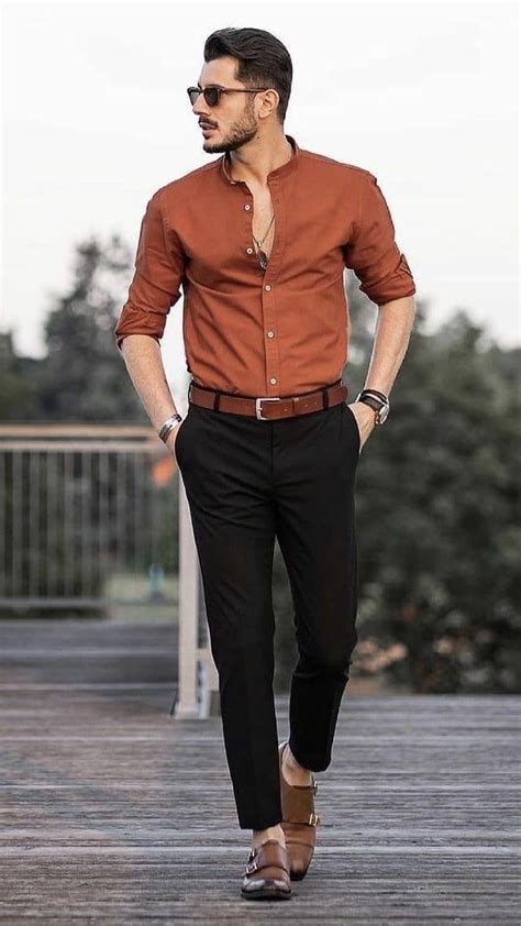 wedding formal pant shirt style