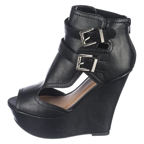 wedge dress shoes