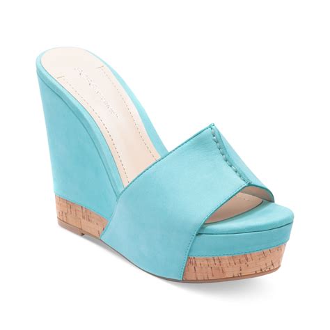 wedge slide sandals