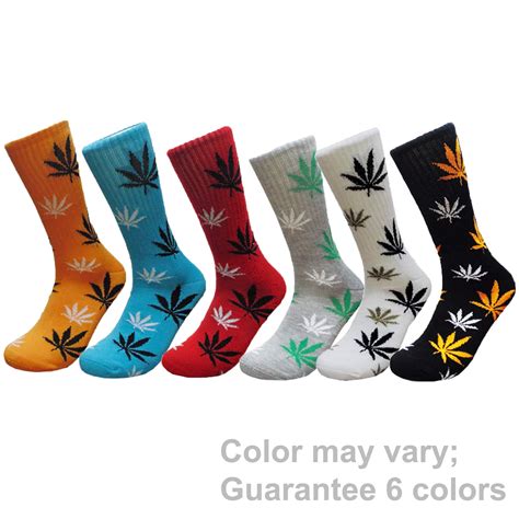 weed dress socks