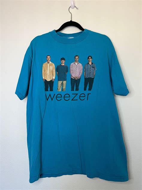 weezer band shirt