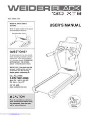 weider 130 xtb treadmills owners manual Kindle Editon