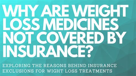 weight loss covered by insurance