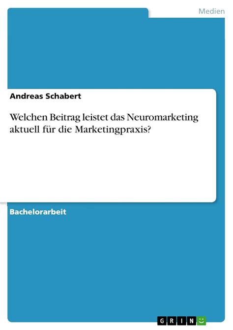 welchen beitrag leistet neuromarketing marketingpraxis Epub