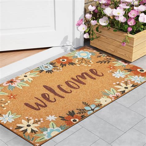 welcome door mat indoor