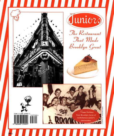 welcome to juniors remembering brooklyn with recipes and memories from its favorite restaurant PDF