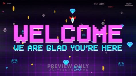 welcome to my game cute