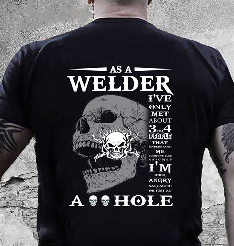 welder t shirt