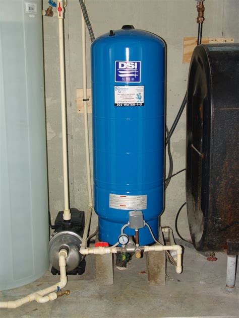 well pressure tank