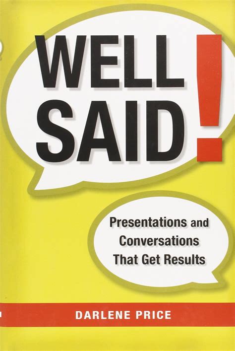 well said presentations and conversations that get results PDF