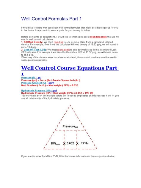 well service control formulas pdf Reader