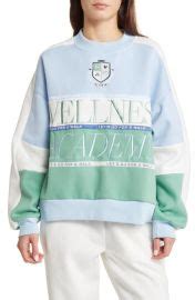 wellness academy sweatshirt