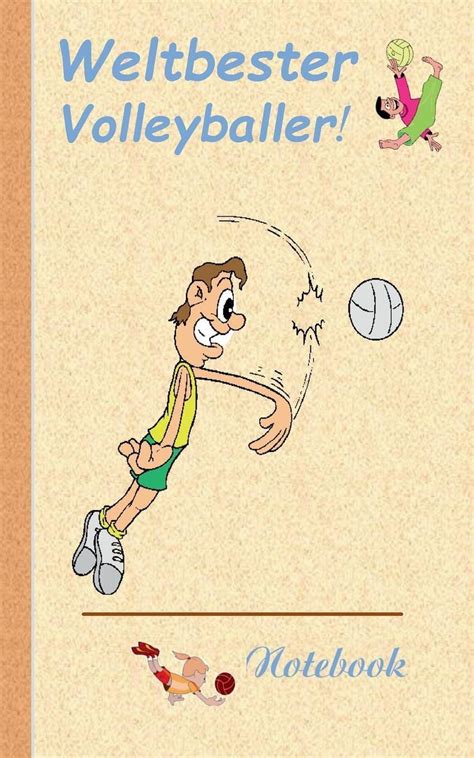 weltbester volleyballer einschreibbuch kritzelbuch pocketformat Reader