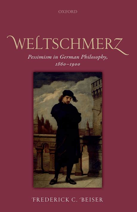 weltschmerz pessimism in german Reader