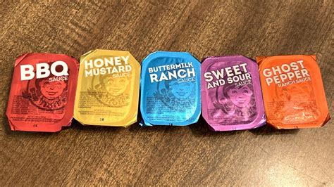 wendy's dipping sauces