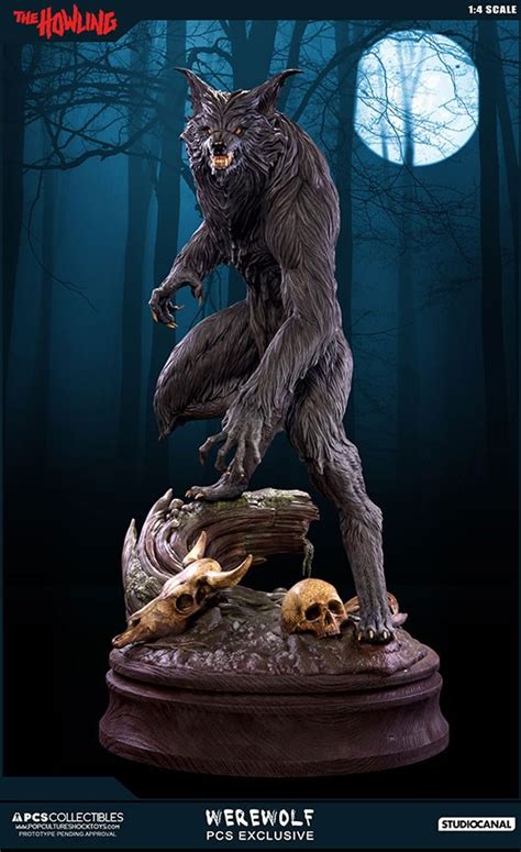 werewolf statues