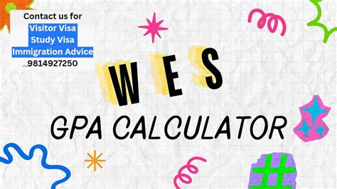 wes calculate gpa