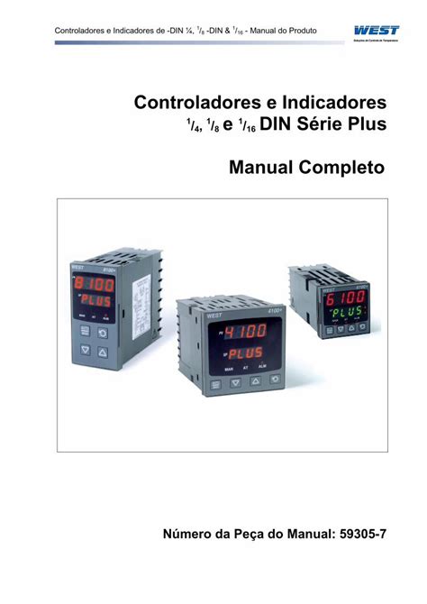 west 6100 manual portugues PDF