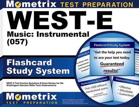 west e music instrumental 036 flashcard study system west e test practice questions and exam review for the PDF