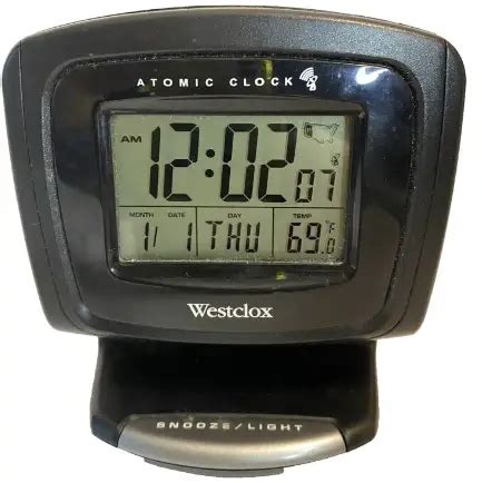 westclox atomic clock manual Reader