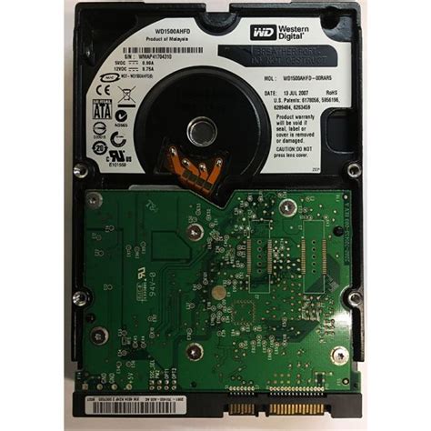 western digital wd1500ahfd storage owners manual PDF