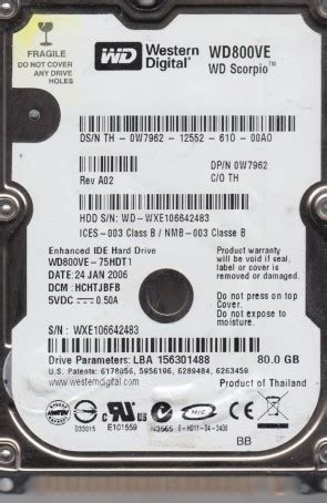 western digital wd800ve storage owners manual Reader