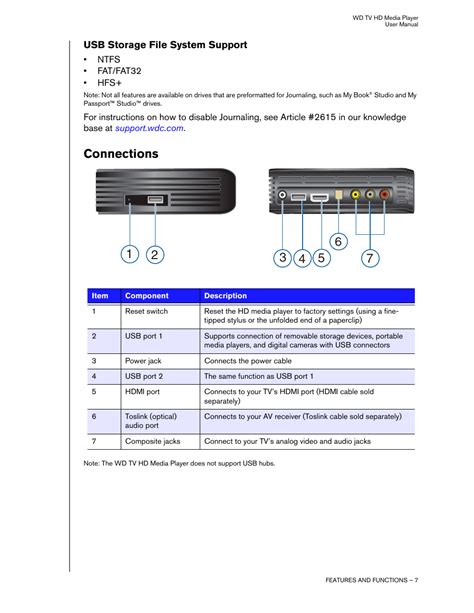 western digital wde1u2500x storage owners manual PDF